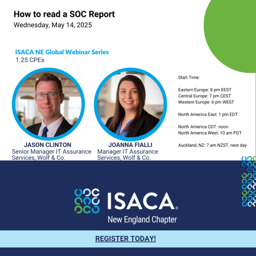 How to read a SOC Report webinar graphic