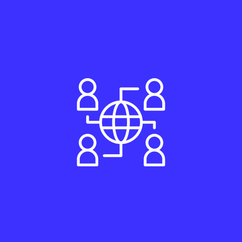 Network of people (icon)