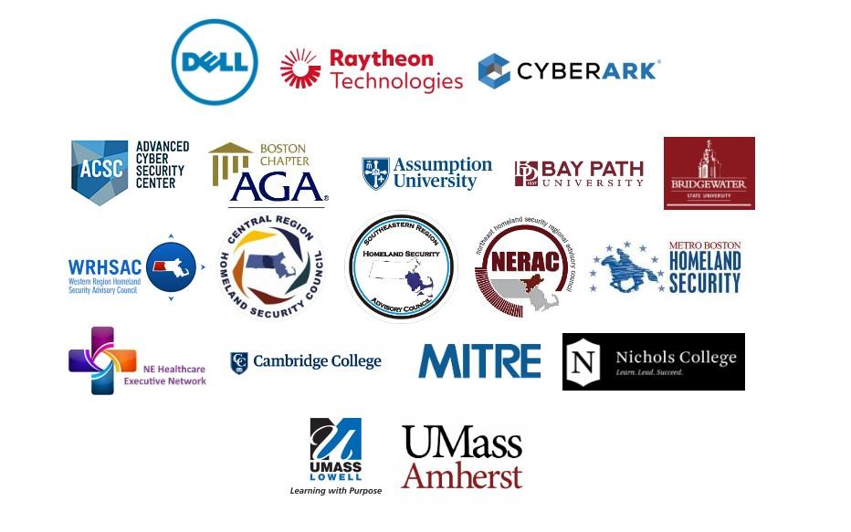 partner logos for 2020 cyber month